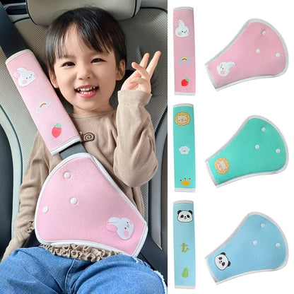 Universal Car Seat Belt Cover Adjustable Car Safety Belt Cover Shoulder Pad for Kids Adults Car Interior Accessories