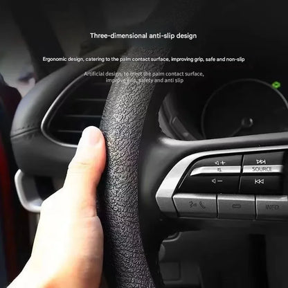 Steering Wheel Cover Protects the Car 2025 New Four Seasons Universal Silicone Advanced Ultra-Thin Non-Slip