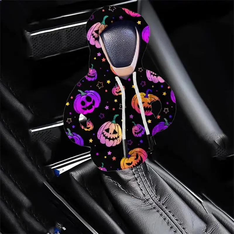 Shift Knob Hoodie Creative Cotton Car Shift Knob Cover Funny Car Interior Decoration Car Gear Stick Shift Knob Cover