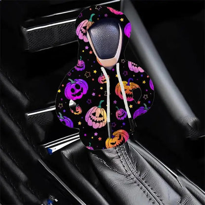 Shift Knob Hoodie Creative Cotton Car Shift Knob Cover Funny Car Interior Decoration Car Gear Stick Shift Knob Cover