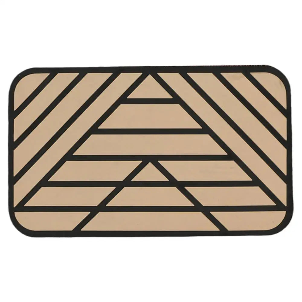 Car Main Driver Heel Pad Auto Brake Foot Pedal Floor Mat Anti-slip Wear-resistant PVC Footrest Plate Heel Pad For Car Driving