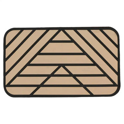 Car Main Driver Heel Pad Auto Brake Foot Pedal Floor Mat Anti-slip Wear-resistant PVC Footrest Plate Heel Pad For Car Driving