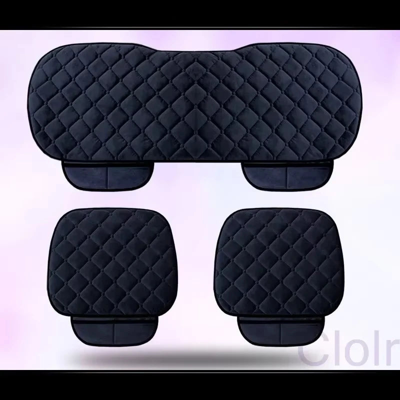 Breathable Winter Warm SUV Car Seat Cover Universal Cushion Front Rear Protector Mat Auto Interior Accessories