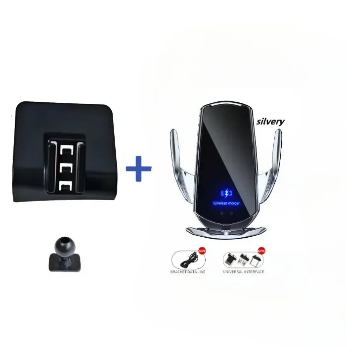 Magnetic Car Phone Holder For Hyundai Accent Solaris 2016 2017 2018 2019 2020 15W Wireless Charging Car Phone Holder Magsafe