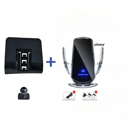 Magnetic Car Phone Holder For Hyundai Accent Solaris 2016 2017 2018 2019 2020 15W Wireless Charging Car Phone Holder Magsafe