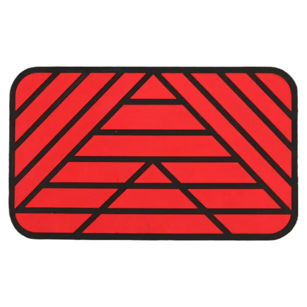 Car Main Driver Heel Pad Auto Brake Foot Pedal Floor Mat Anti-slip Wear-resistant PVC Footrest Plate Heel Pad For Car Driving