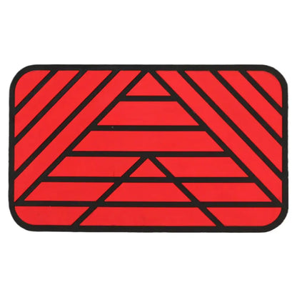 Car Main Driver Heel Pad Auto Brake Foot Pedal Floor Mat Anti-slip Wear-resistant PVC Footrest Plate Heel Pad For Car Driving