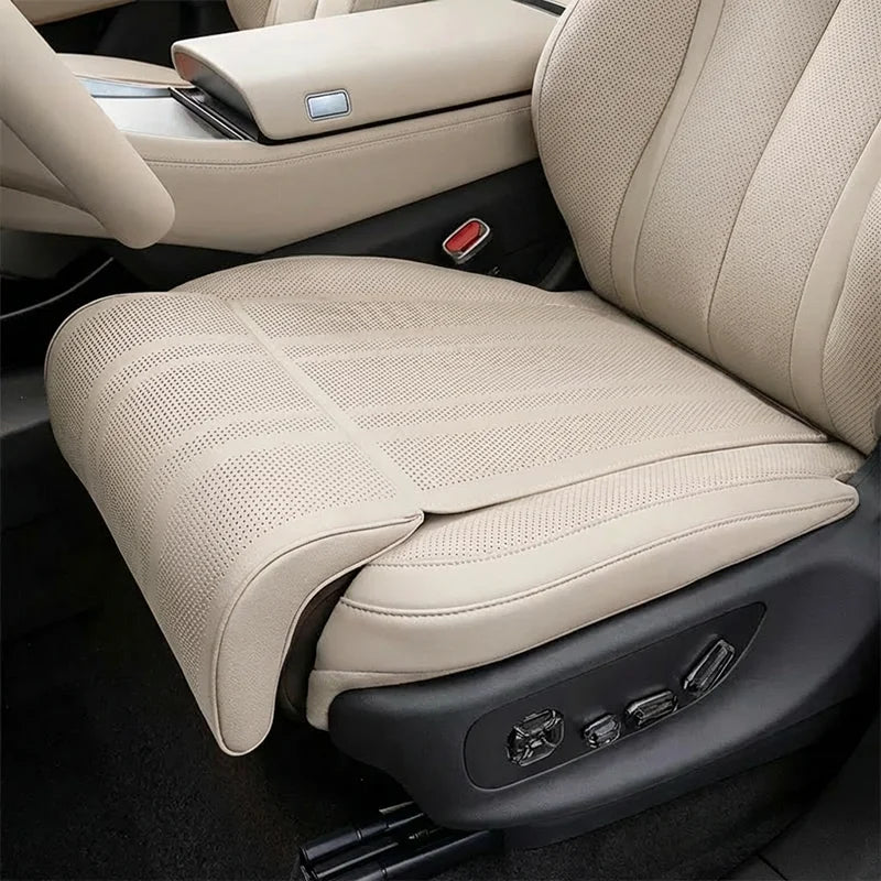 SEAMETAL Car Seat Cushion with Leg Support Universal Car Seat Protection Cover with Extension Leg Rest Padding Relieve Fatigue