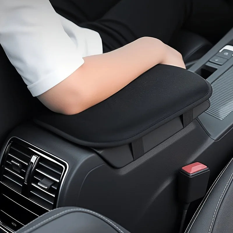 Car Armrest Pad, Plush Heightening Pad for Central Console, 1pc, for Vehicles, for Car Interior, Armrest Cover