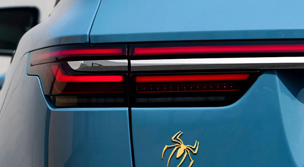 Universal 3D Metal Car Stickers Spider Car Logo Chrome Badge Auto Emblem Decal Car Styling Decoration Auto Exterior Accessories