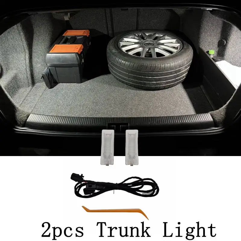 LED Car Interior Rear Trunk light Upgrade Cable For VW Passat B6 B7 B8 CC Jetta MK6 Golf 5 MK6 7 MK7 Tiguan Caddy EOS 1KD947101A