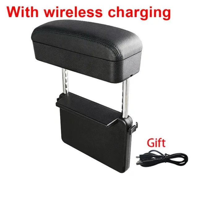 Universal Car Armrest Box Elbow Support Adjustable Car Center Console Arm Rest Car Styling Auto Seat Gap Organizer Arm Rest