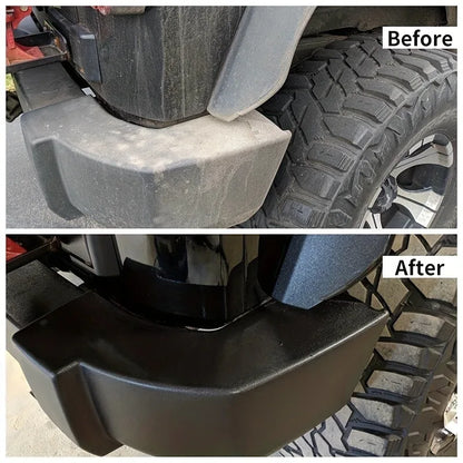 Black Universal Car Wax Paste: Dashboard Nano Crystal Coating, Interior Shine, Tire Protection & Oxidation Removal