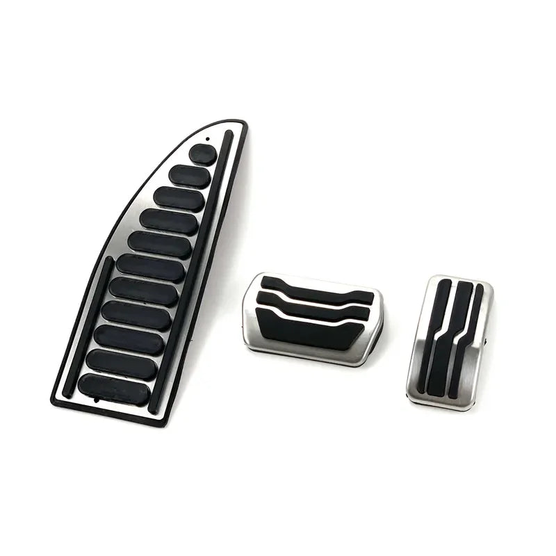 Car-styling Stainless steel Car Pedal Pads Cover MT AT case for Ford Focus 2 mk2 focus 3 mk3