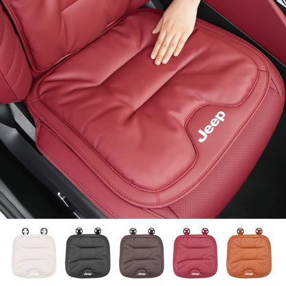 Car Velvet Cushion Vinter Leather Backrest Seat Cover Accessories For Jeep Grand Cherokee Compass Patriot Renegade Wrangler Libe