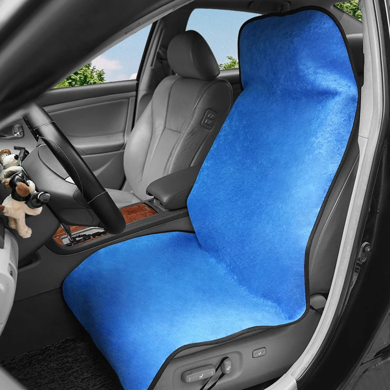 Waterproof Sweatproof Car Seat Cover Universal Fit for Cars, SUVs, Trucks Polyester Fabric Protector for Gym, Running, Swimming