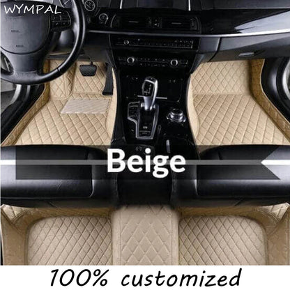 Car Floor Mat For Seat León 5F 2013~2019 Waterproof Tapete Automotivo Para Carro Car Mats Set Alfombra Para Auto Car Accessories