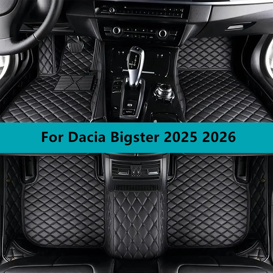 Car Floor Mats For Dacia Bigster 2025 2026 All Weather Waterproof Car Floor Mats Interior Accessories