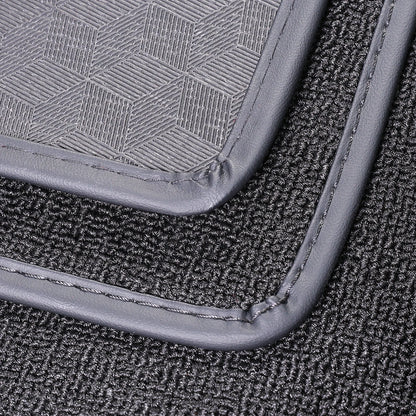 Universal Car Floor Mat Front & Rear Automotive Carpet Floor Mats for Auto SUV Sedans Vans Accessories Dirt and Wear-resistant