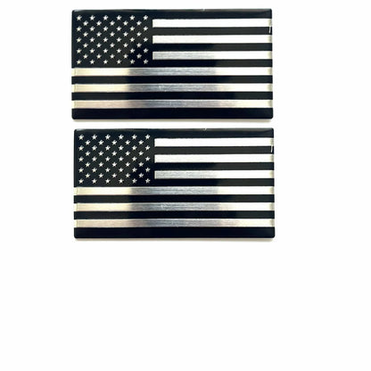 2pcs USA Emblems National flagCar Sticker Car Trunk Metal Emblem Badge Decal Sticker For Cars Motorcycles Bikes