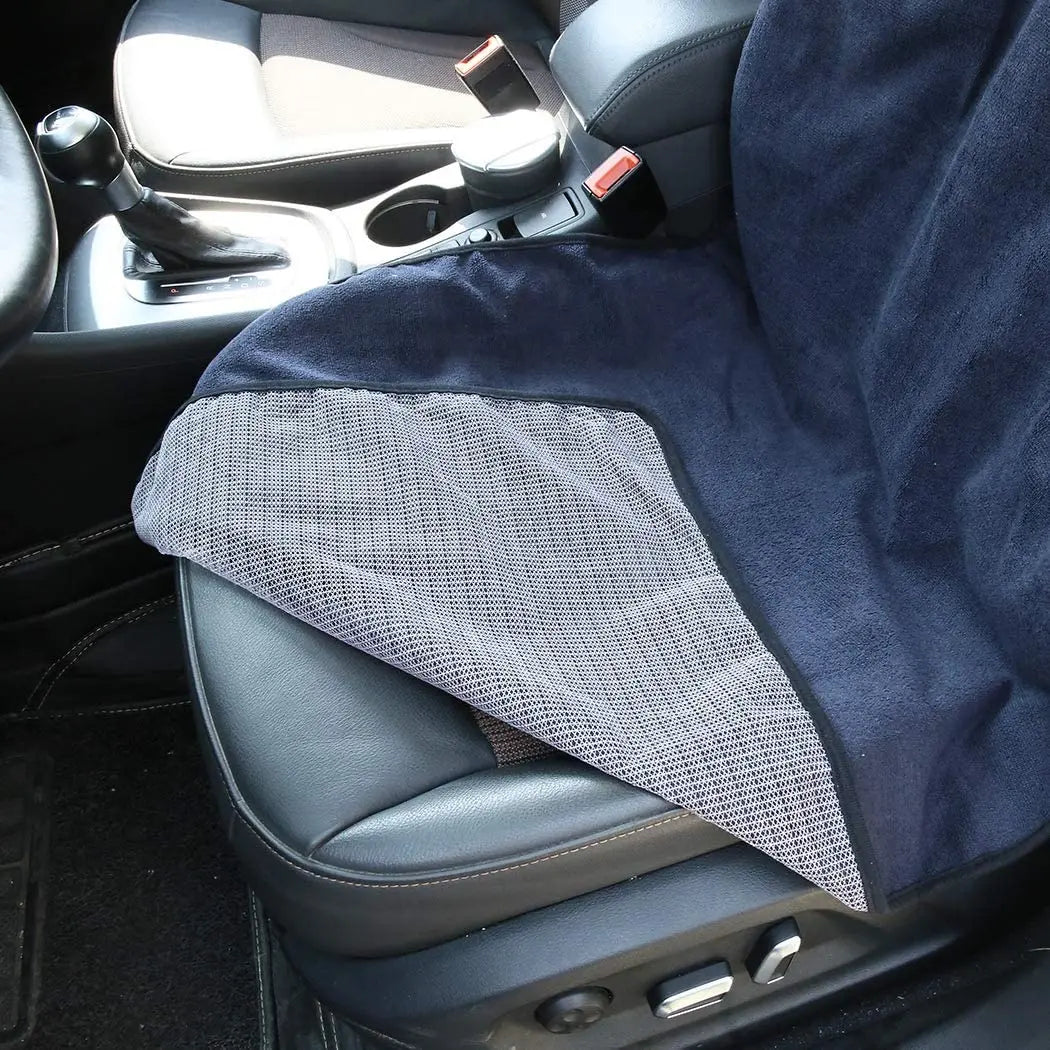 Front Car Seat Cover Non-slip Sweat Towel Seat Cover for Truck SUV