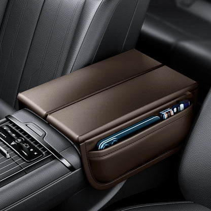 Car Armrest Cover  Auto Center Console Cover Universal Automobile Accessories Protector  Arm Rest Cushion Mat PU leather