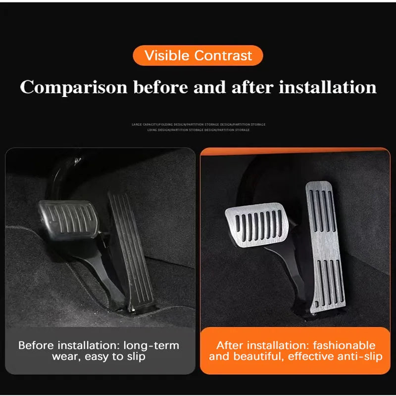 AT MT Car Pedals For Nissan Qashqai Dualis Rogue Sport Dyuarisu J10 J11 2006~2021 Car Foot Pads Brake Accelerator Car Acessories