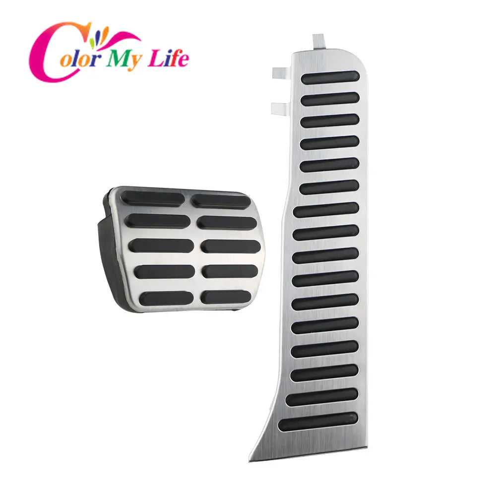 Car Pedals for Audi Q3 2013 - 2018 LHD Accelerator Brake Foot Rest Pedal Pads Cover Car-Styling