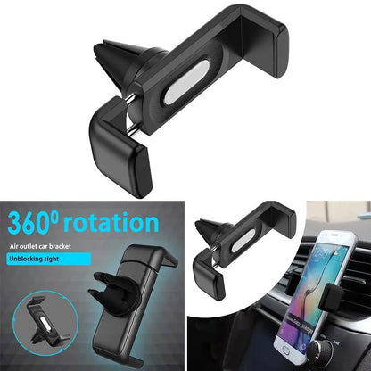 Car Phone Holder Stand For Mobile Phone Air Vent Phone Stand For Telephone Car Holder Stand Car Internal Storage Accessories