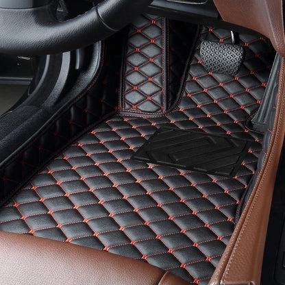 Custom Car Floor Mats For Jeep Renegade 2016 2017 2018 Anti-slip Wear Car Floor Mats Artificial Leather Interior Accessories