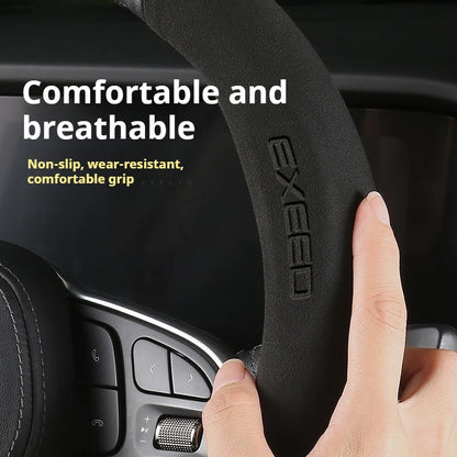 Leather car steering wheel cover suitable for Lexus ES350 XV40/XV50, RX350 X F SPORT, NX F SPORT,Z RX F SPORT, NX F SPORT, RZ450