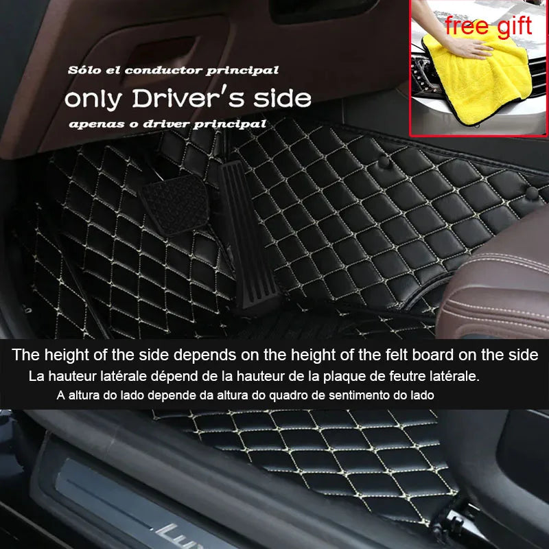 Car Floor Mats For Dacia Duster Renault Duster HM 2021~2022 Waterproof Ptotective Pads Car Mats Full Set Car Accessories