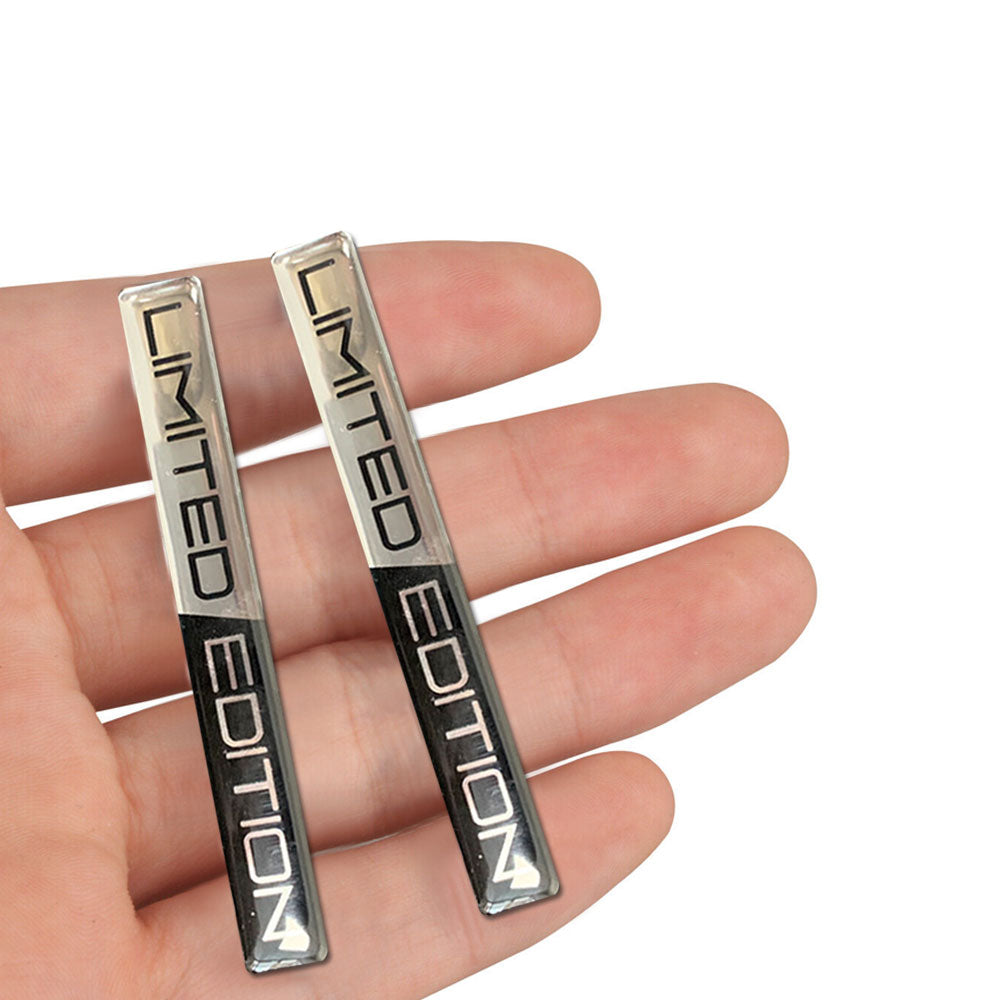 1 Pair 3D Emblem Limited Edition Styling Car Stickers Badge Decal Sticker Auto Door Bumper Trunk Body Side Decor Sticker