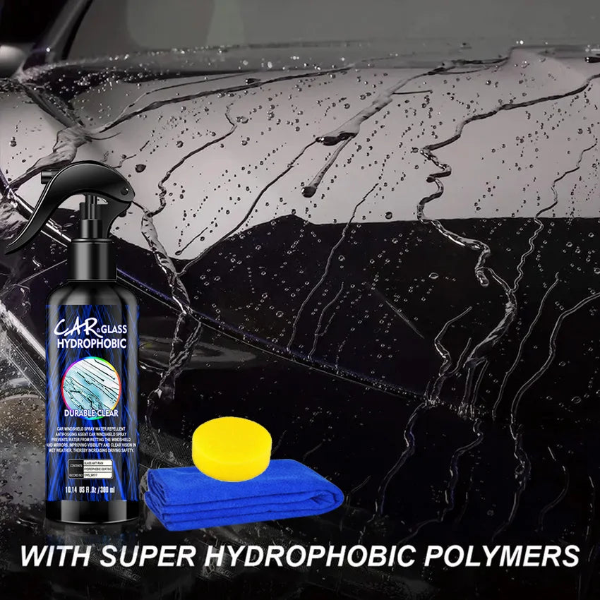 Water Repellent Spray Anti Rain Coating For Cars Glass Hydrophobic Anti-rain Car Liquid Windshield Mirror Mask Auto Polish Kit
