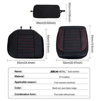 SEAMETAL Quality Car Seat Cover Universal Wrapped Auto Seat Protector Breathable Wear-Resistant Universal Vehicle Chair Cushion
