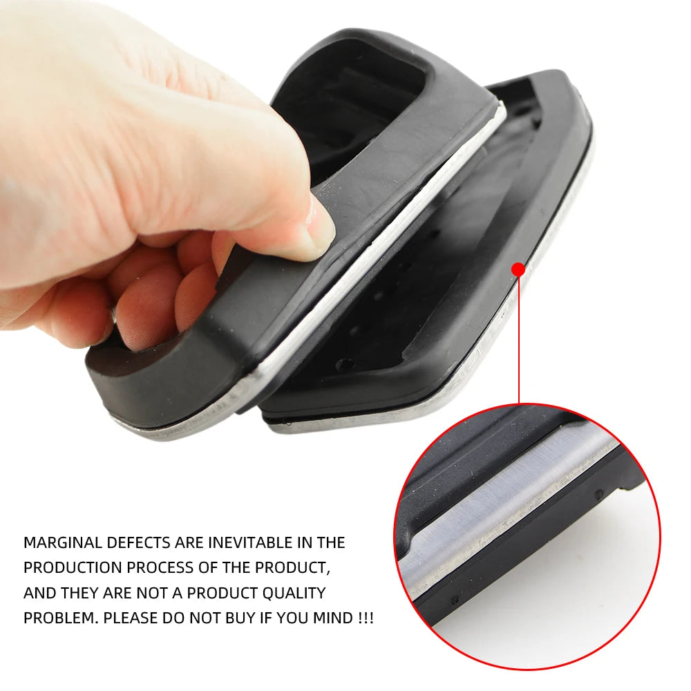Accelerator Gas Pedal Brake Pedal Cover Foot Pedal Pads Kit for Dodge Ram 2011-2019 1500 2500 3500 5500