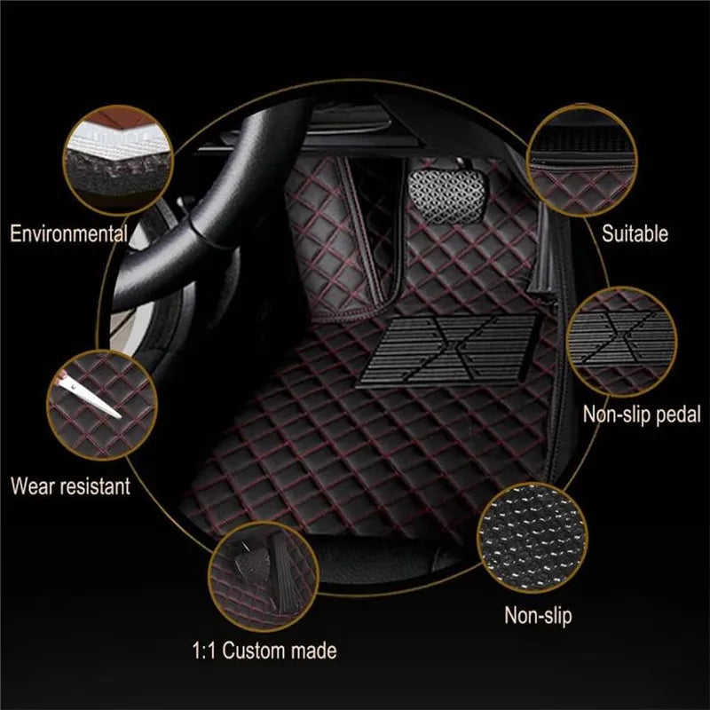 Custom Car Floor Mats For Renault Rafale 2024 2025 2026 All Weather Waterproof Car Floor Mats