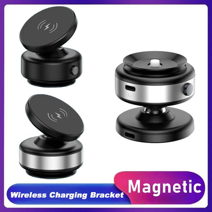 360 degree Rotation Magnetic Vacuum Car Phone Holder For Magsafe IPhone Suction Cup Navigation Stand Bracket Car Phone Holder