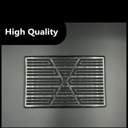 Car Carpet Plate Floor Pad Heel Foot Mats Pedal Patch PVC Waterproof Auto Anti-skid Pad Universal Interior Parts