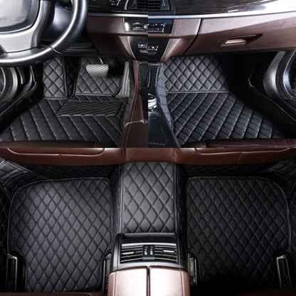 Custom Car Floor Mats For Jeep Renegade 2016 2017 2018 Anti-slip Wear Car Floor Mats Artificial Leather Interior Accessories