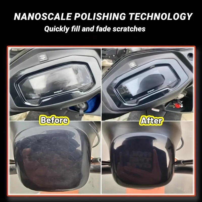 Car Scratch Repair Wax, Dashboard Screen Scratch Repair Agent |   Suitable for Various Scratch Repairs on Central Consoles, Helmets, Glass, Acrylic, and Glasses.