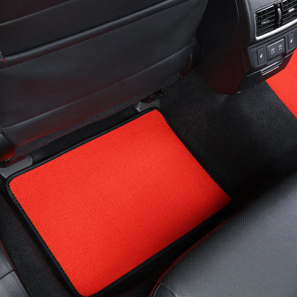 Universal Car Floor Mat Front & Rear Automotive Carpet Floor Mats for Auto SUV Sedans Vans Accessories Dirt and Wear-resistant