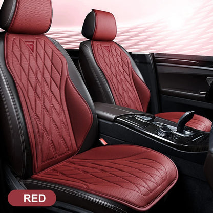 Breathable Nappa Leather Car Seat Cover Universal Comfortable Front Seat Cushion Durable Four Seasons Seat Covers Accessories