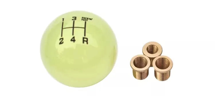 Shine shift knob round with gear manual gear shift lever gear head fun cool car modification accessories beautiful interesting