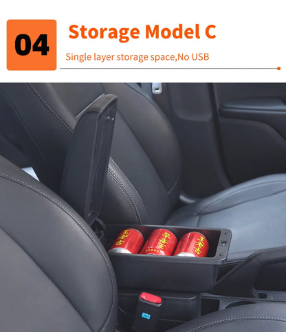 For Renault Clio 4 Armrest For Renault Captur Clio 3 III IV Car Armrest Box Accessorie Storage Parts Dedicated Interior Retrofit