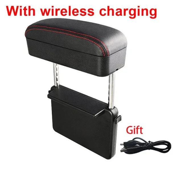 Universal Car Armrest Box Elbow Support Adjustable Car Center Console Arm Rest Car Styling Auto Seat Gap Organizer Arm Rest
