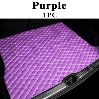 Car Mats Floor For Peugeot 5008 P87 2017~2023 7seat Luxury Leather Mat Car Floor Mats Universal Waterproof Cocho Car Accessories
