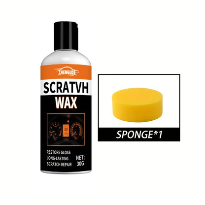 Car Scratch Repair Wax, Dashboard Screen Scratch Repair Agent |   Suitable for Various Scratch Repairs on Central Consoles, Helmets, Glass, Acrylic, and Glasses.