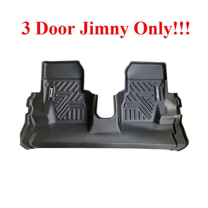 AT Car Floor Mats for Suzuki Jimny JB64 Jb74 2018+ 3-door TPE Left-hand Drive Automatic Transmission Car Floor Mat Carpet
