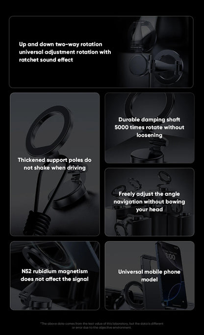 1080 Magsafe Car Phone Holder For Vehicles Mobile Support For The Car Cell Phone Holder in Car For iPhone 17 16 Pro Max Plus